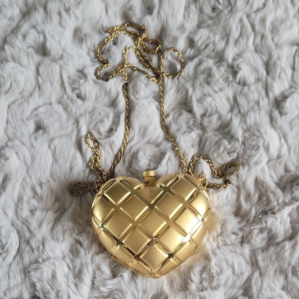 La Regale Gold Mini Quilted Bag